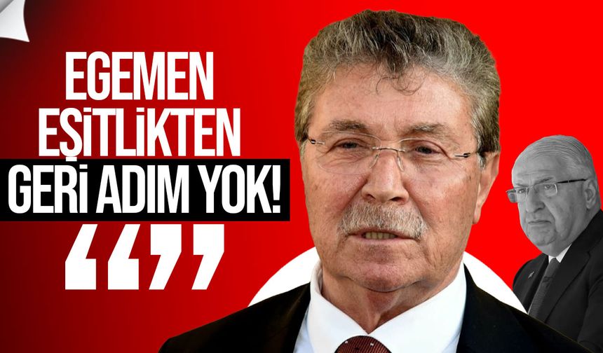 Üstel’den Yaşar Güler’e teşekkür: Egemen eşitlikten geri adım yok