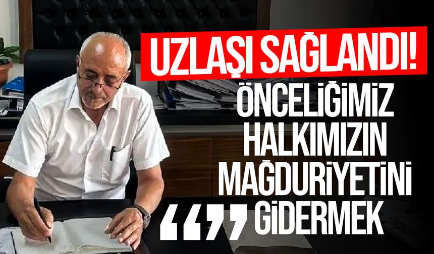 Uzun: KIB-TEK ile EL-SEN arasında uzlaşı sağlandı