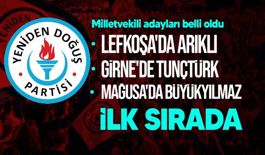 YDP'nin 50 milletvekili adayı belli oldu