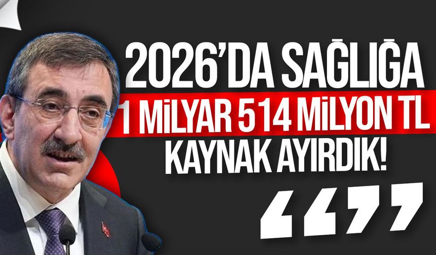 Yılmaz: 2026’da KKTC sağlık sektörüne 1 milyar 514 milyon TL kaynak ayırdık