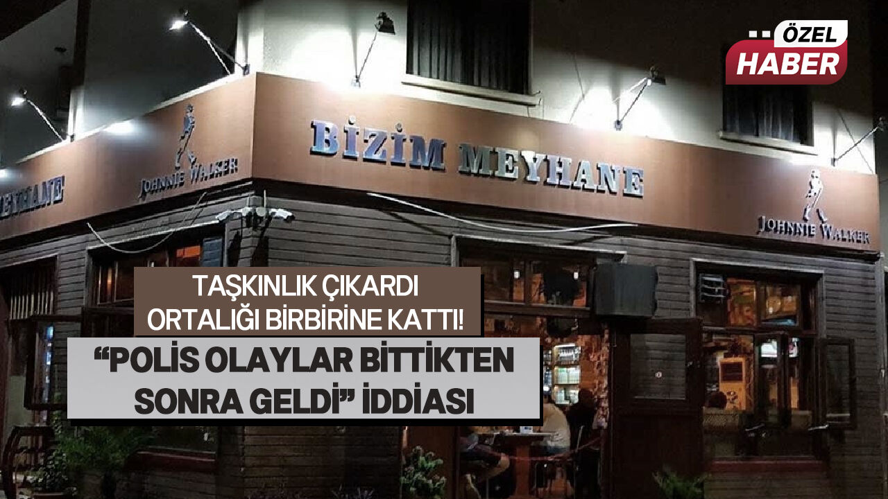 Gönyeli'de olaylı gece!