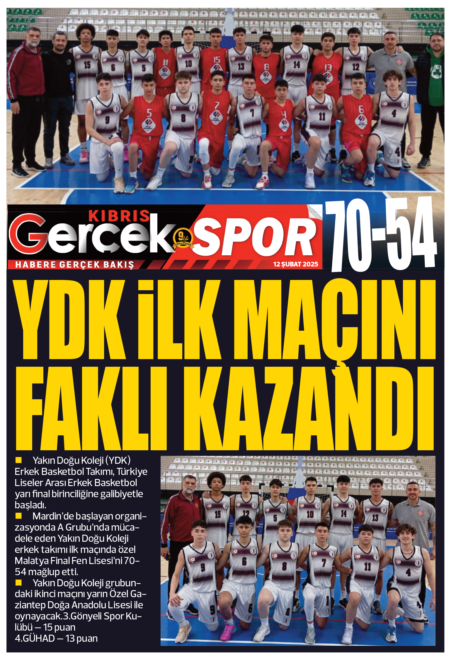 12 Subat 2025 Kibris Gercek Manset Spor (3)