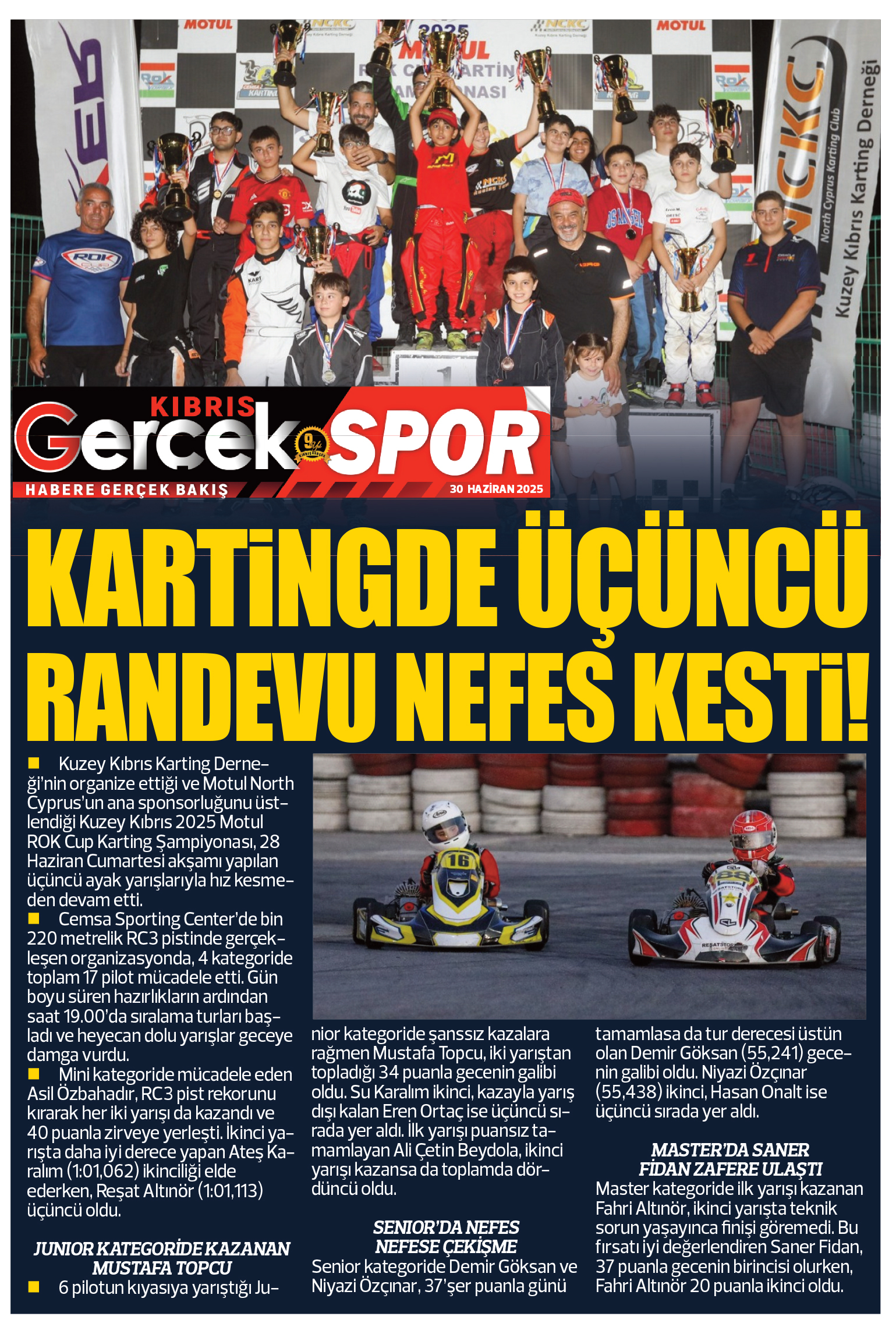 30 Haziran 2025 Kibris Gercek Manset-1