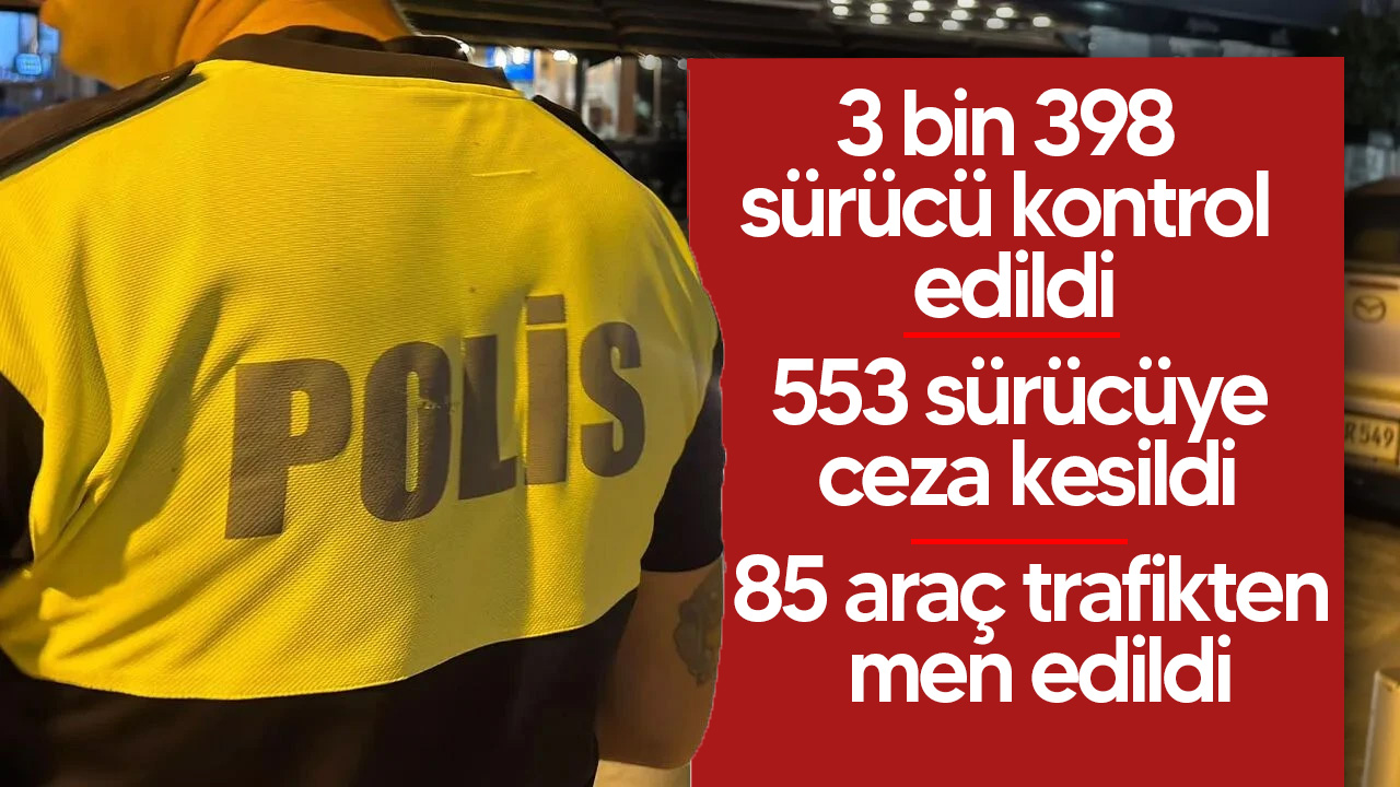 Ülke genelinde trafik denetimleri gerçekleştirildi! - Kibris Gerçek