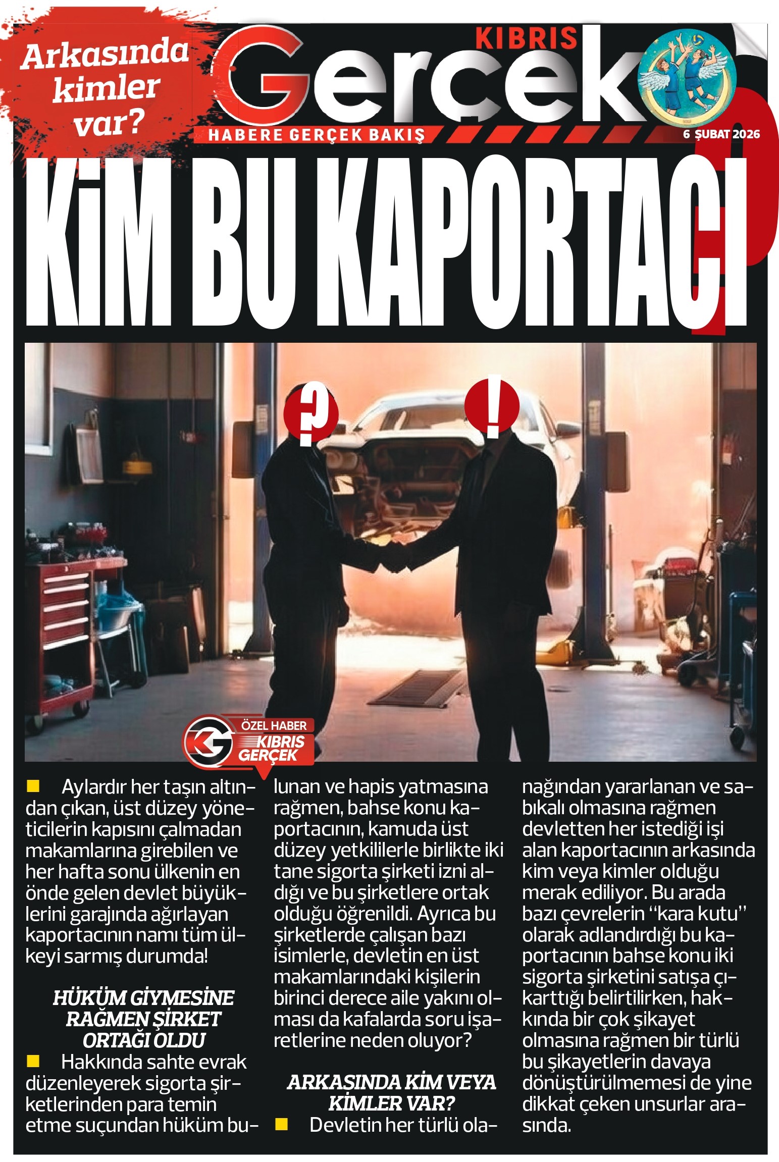 6 Subat 2026 Kibris Gercek Manset (2)