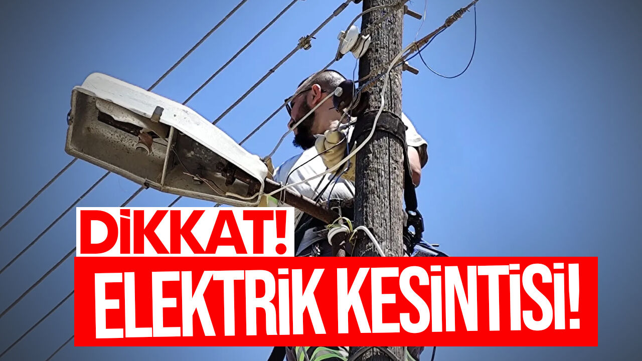 Lefkoşa’da elektrik kesintisi: Bu bölgeler 3 saat elektriksiz kalacak