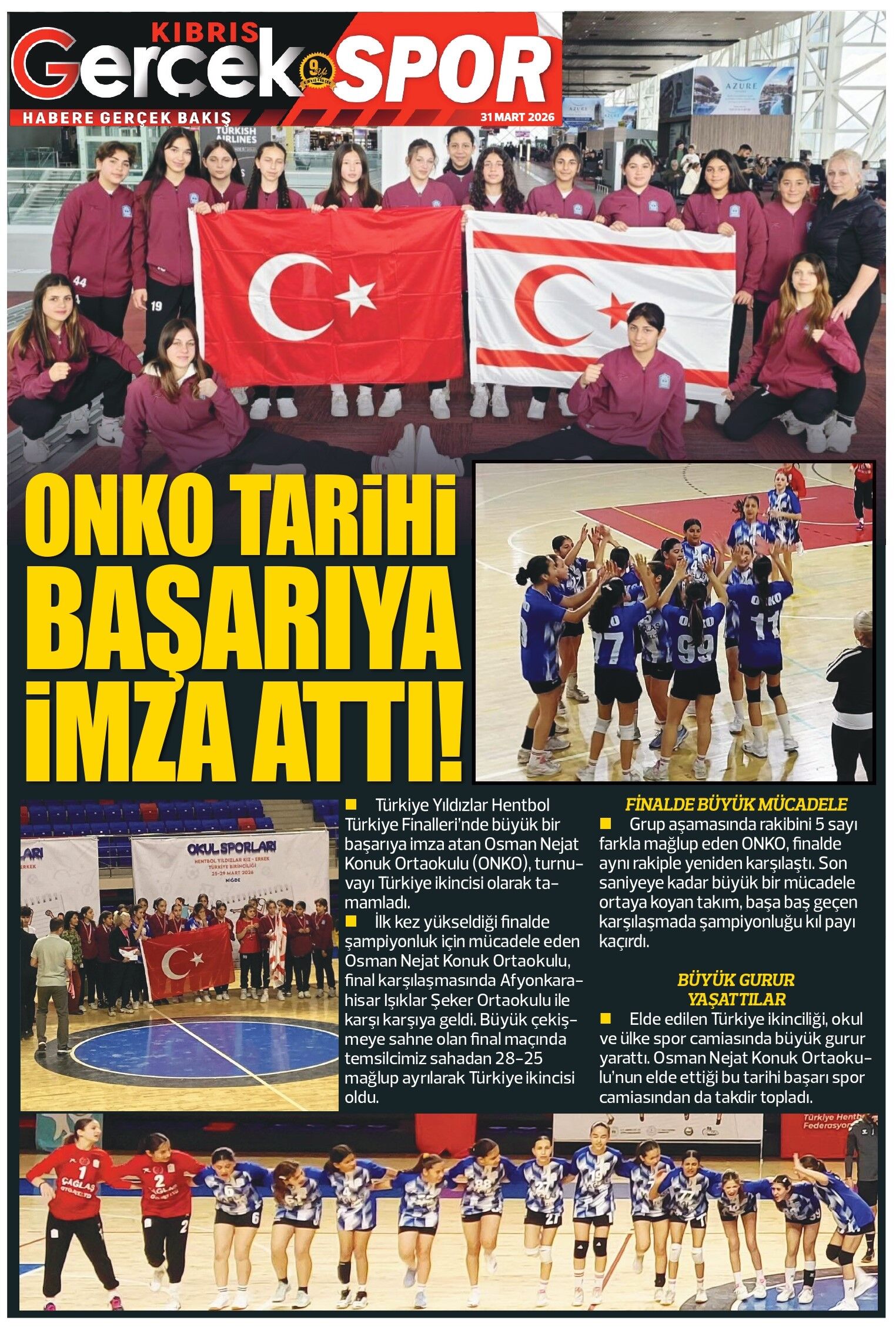 31 Mart 2026 Kibris Gercek Manset