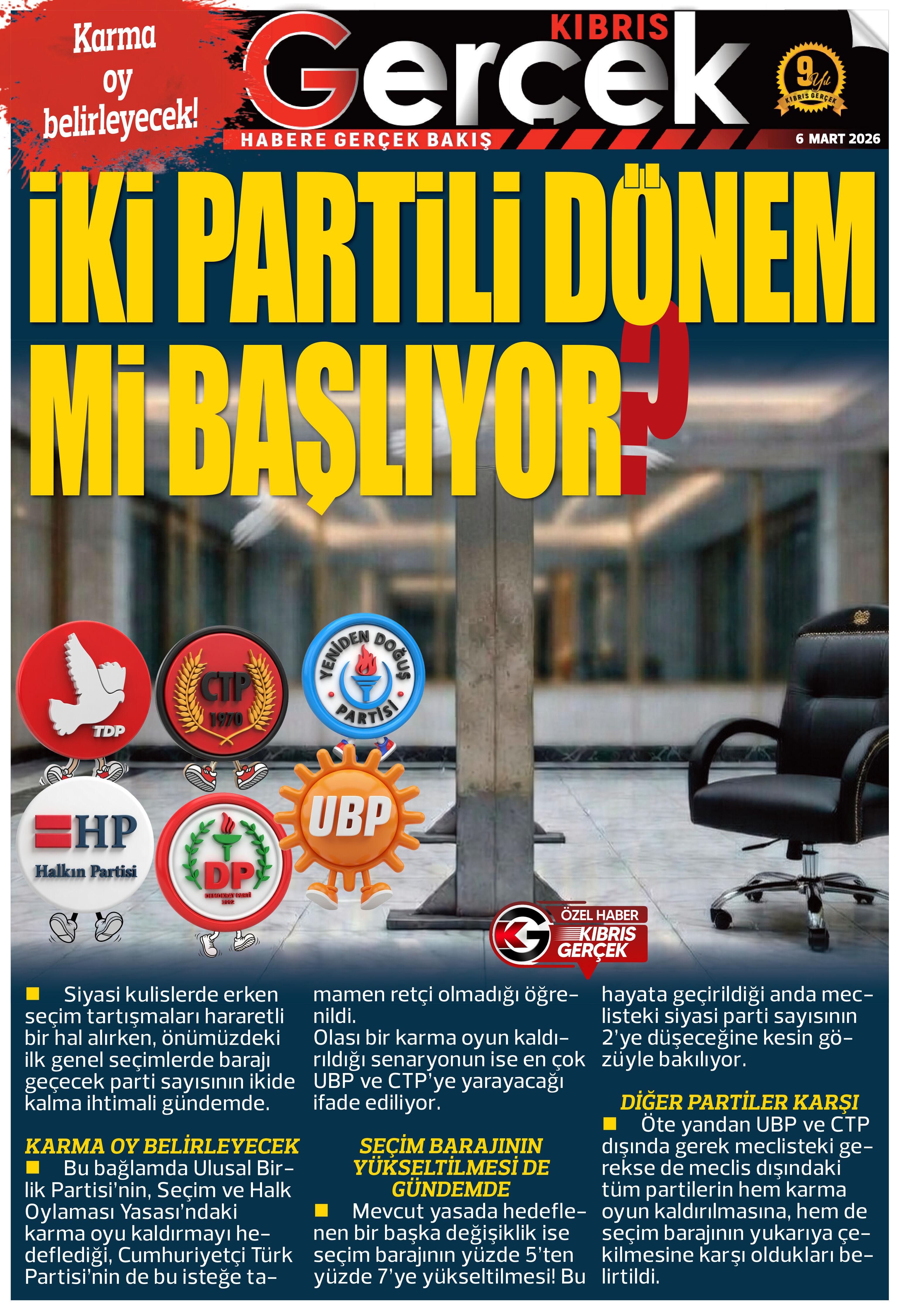 6 Mart 2026 Kibris Gercek Manset1