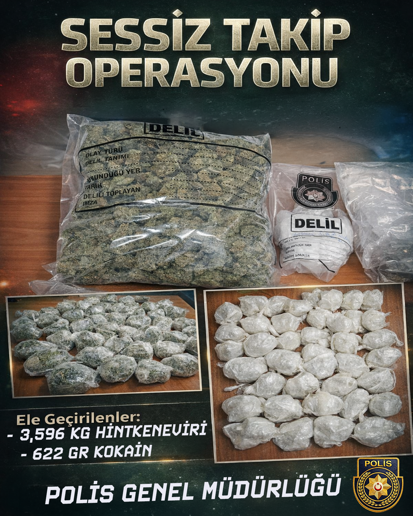 Sessi̇z Taki̇p Operasyonu (1)