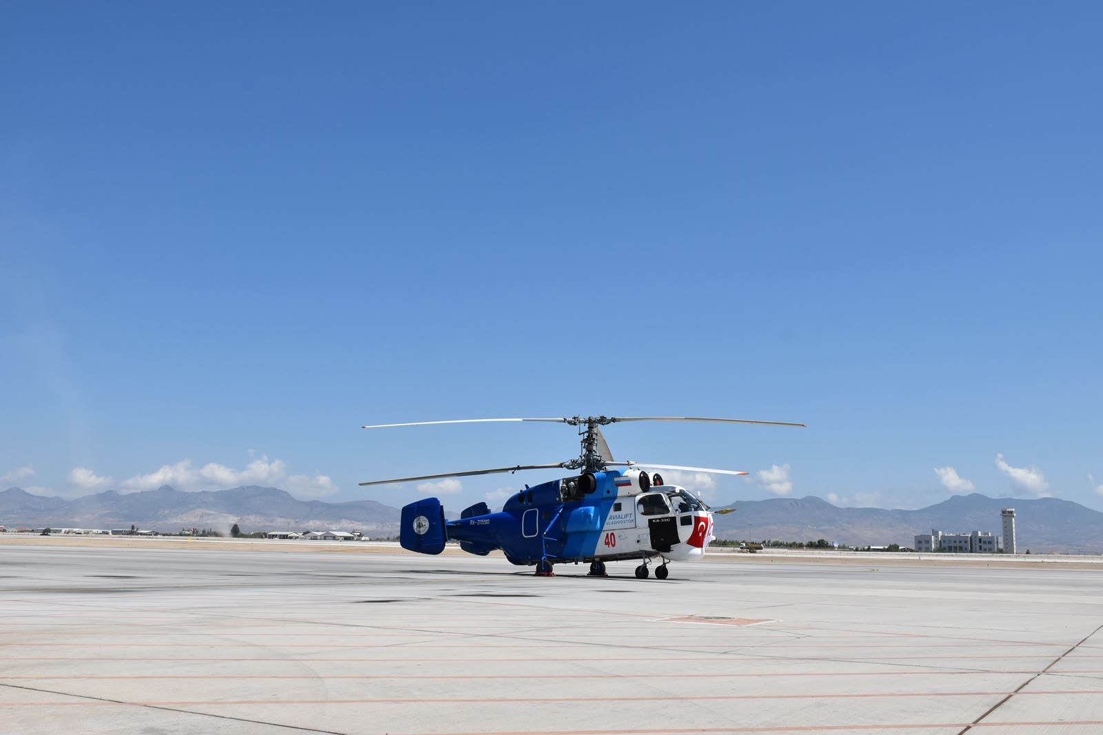 Biz 700 dönüm yanarken helikopteri bile göremedik!