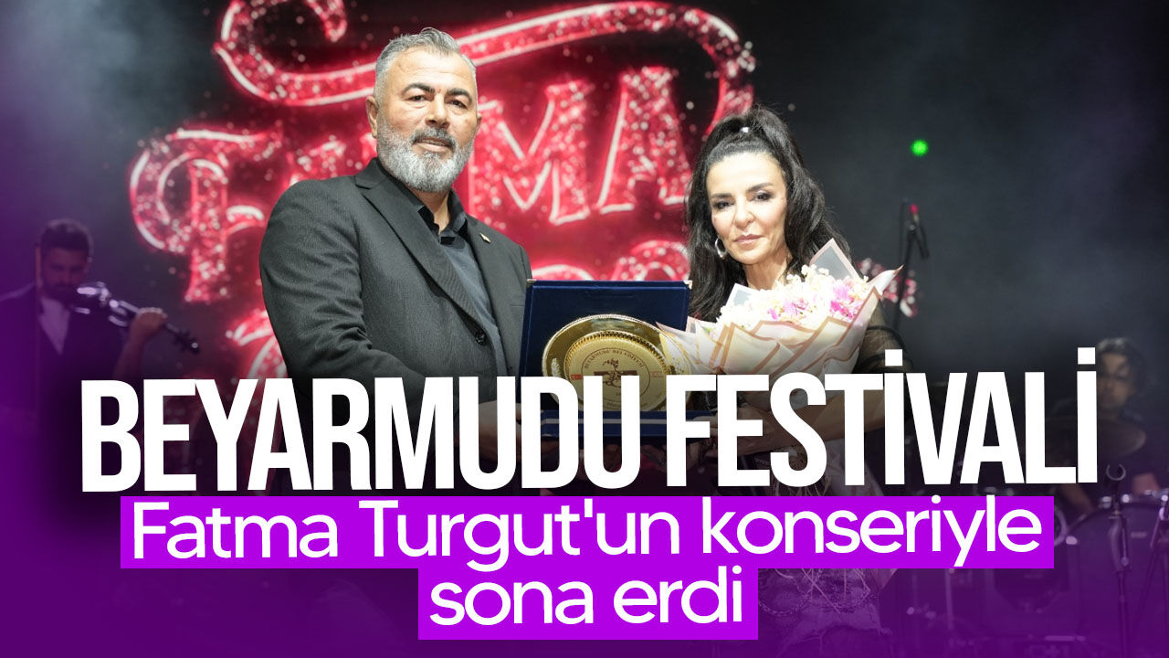 12. Beyarmudu Festivali Fatma Turgut konseriyle sona erdi