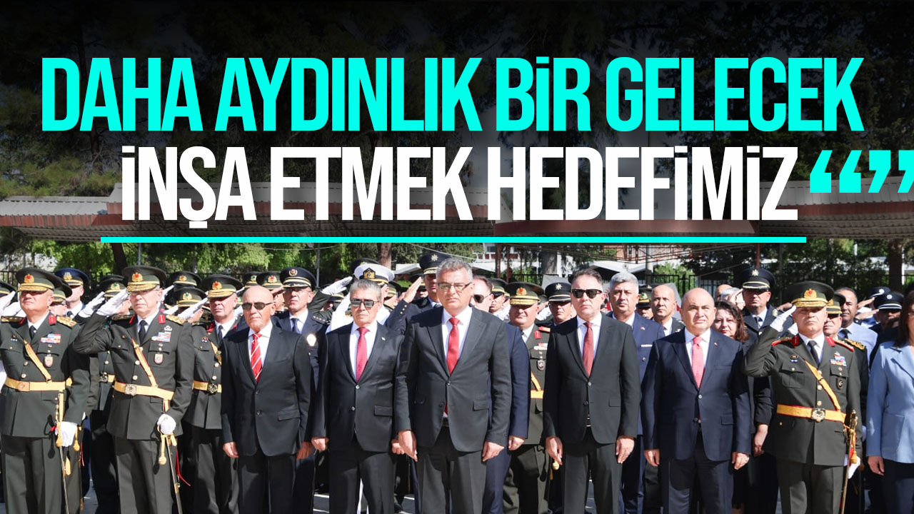 30 Ağustos Zafer Bayramı’nın 104’üncü yıl dönümü Lefkoşa’da törenle kutlandı