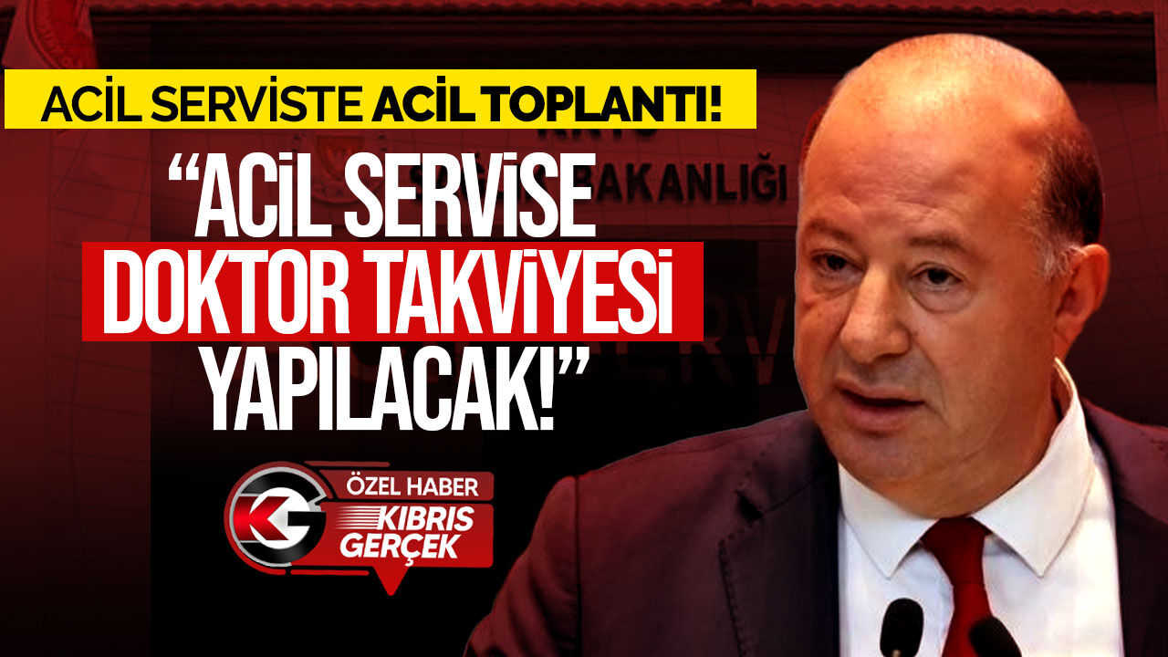 Acil Serviste acil toplantı!