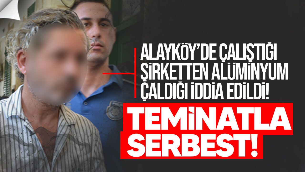 Alayköy’de müstahdem tarafından sirkat