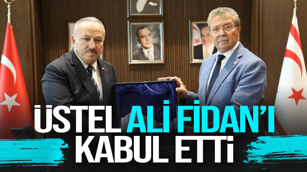 Başbakan Üstel, TC Emniyet Genel Müdürü Ali Fidan’ı kabul etti