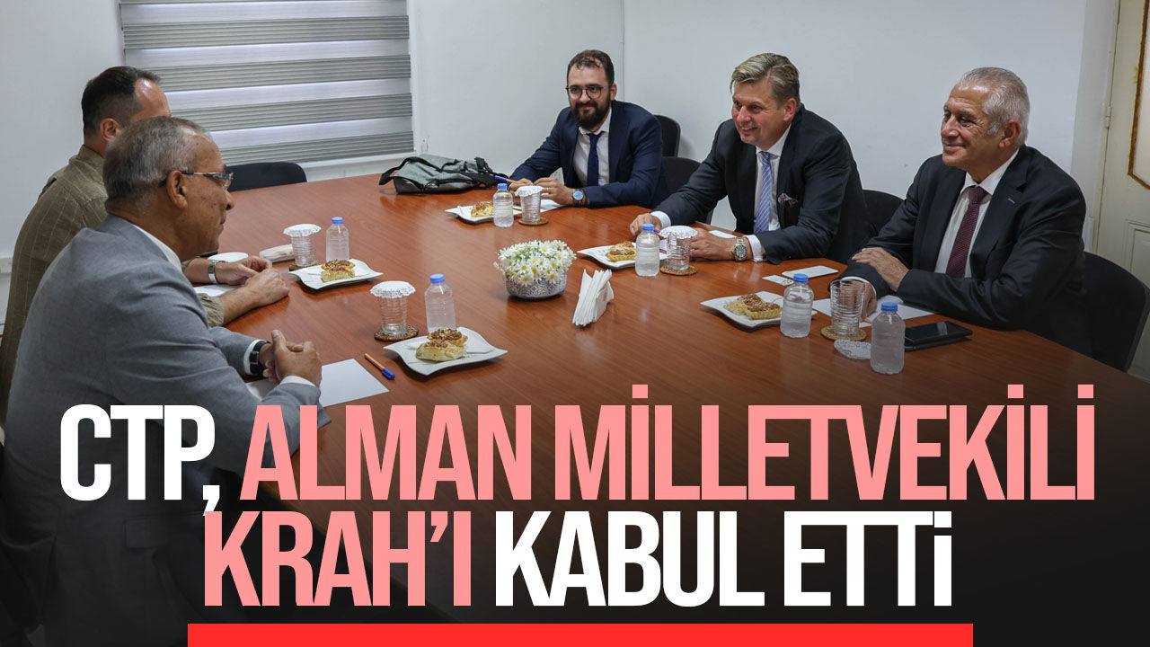 CTP, Alman Milletvekili Maximilian Krah’ı kabul etti