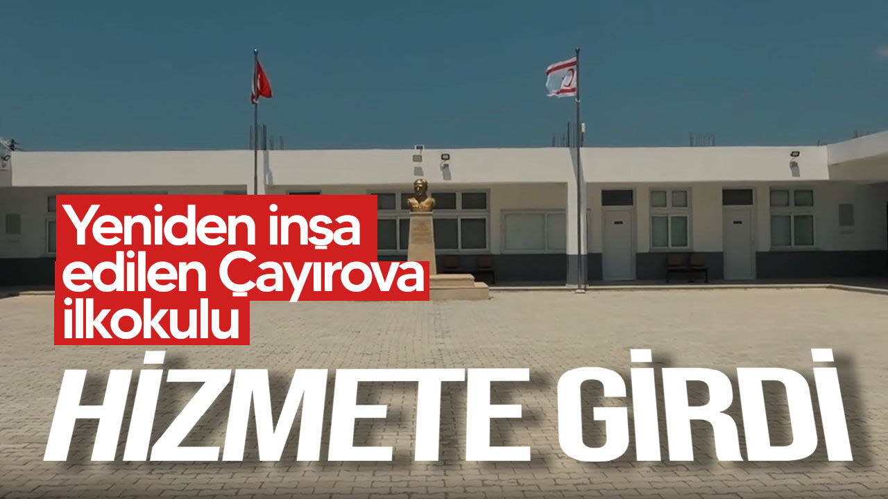 Depreme dayanıklı olarak yeniden inşa edilen Çayırova İlkokulu hizmete açıldı