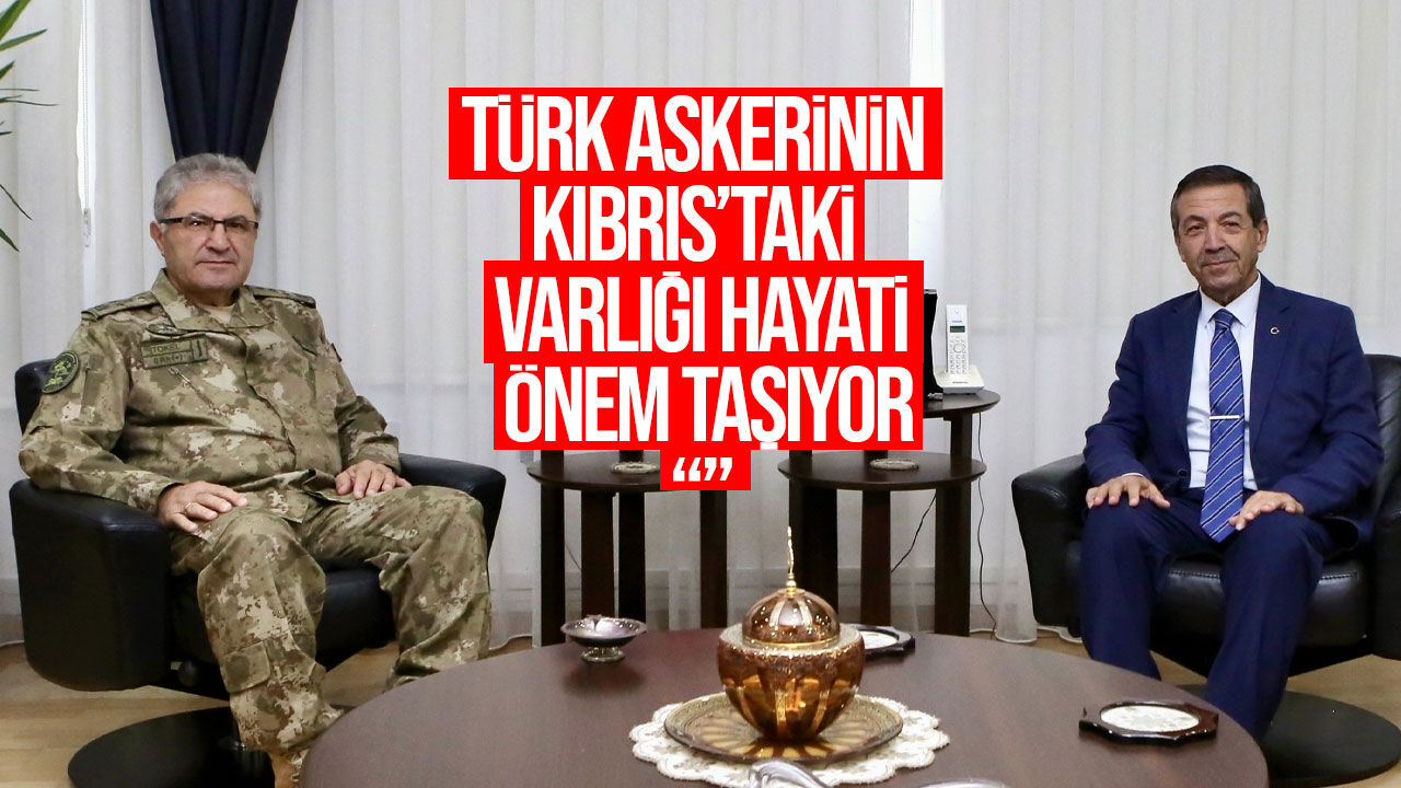Ertuğruloğlu, Kara Kuvvetleri Komutanı Orgeneral Metin Tokel ile görüştü