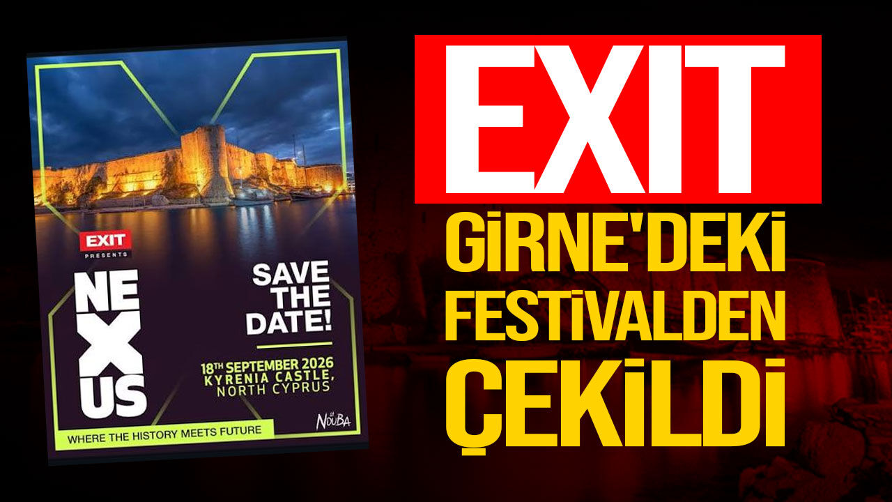 EXIT, Girne'deki Nexus festivalinden çekildi