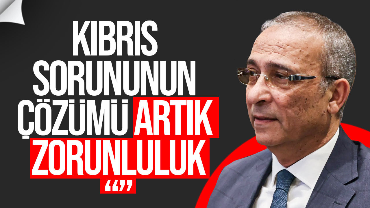 Fikri Toros: Kıbrıs sorununun çözümü artık siyasi tercih değil, zorunluluk