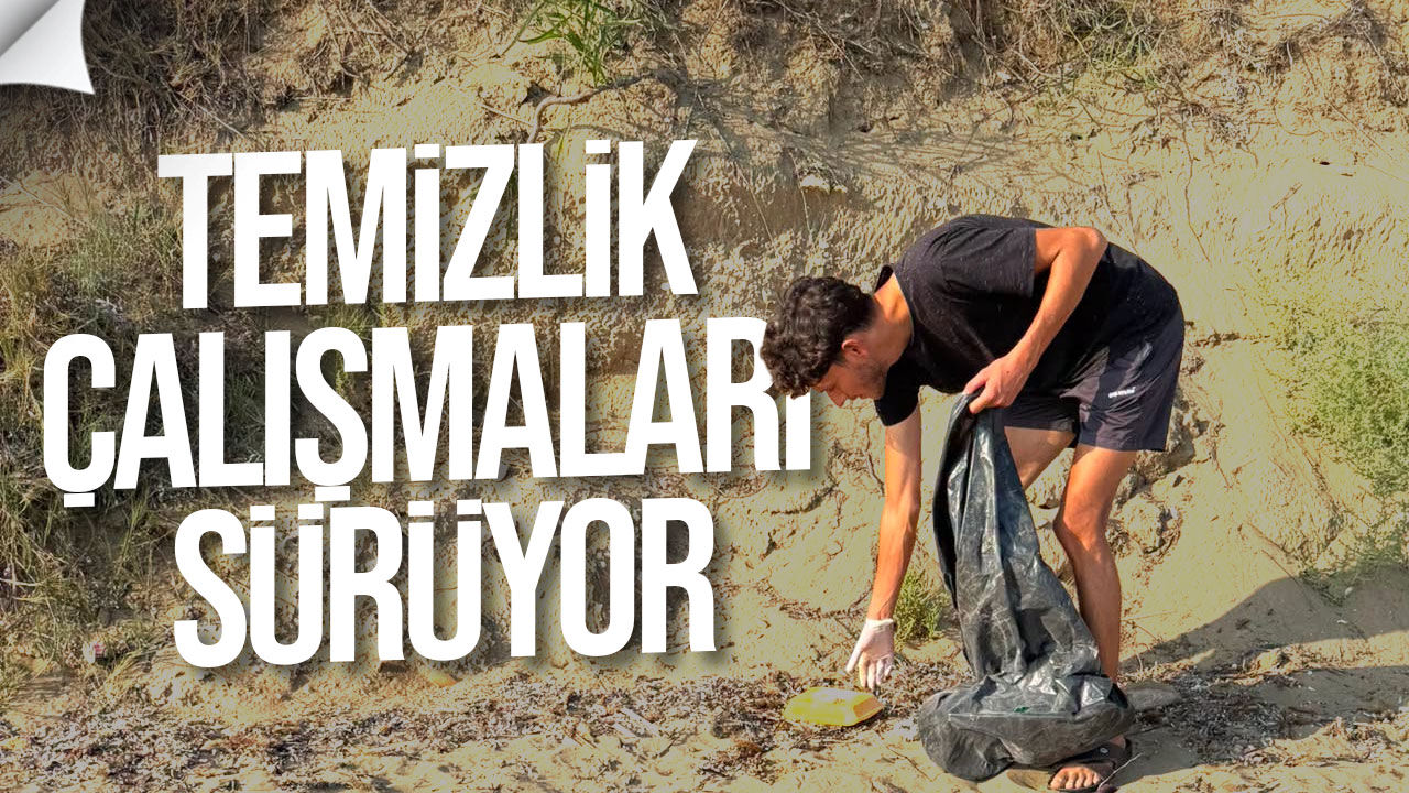 Gönüllü gençlerden sahillere çevre dokunuşu: Temizlik çalışmaları sürüyor