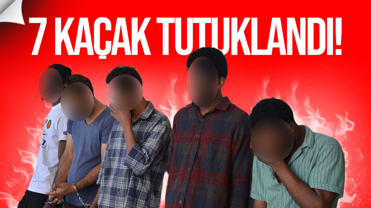 Gönyeli'de 7 kişi izinsiz ikamet suçundan tutuklandı