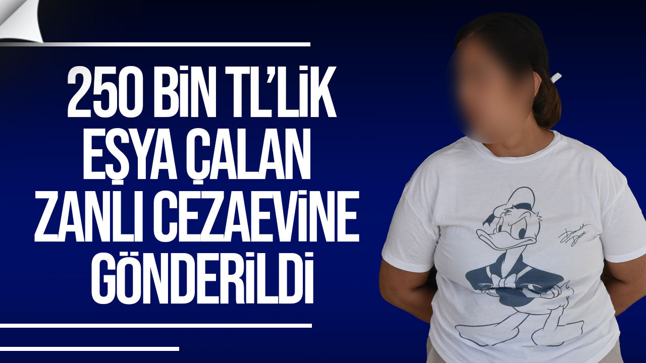 Gönyeli’de çalıştığı evlerden 250 bin TL’lik eşya çalan zanlı cezaevine gönderildi