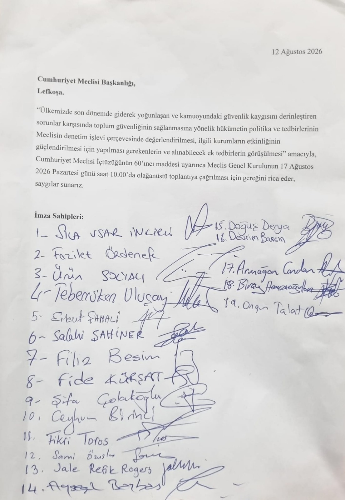meclisctpdilekce