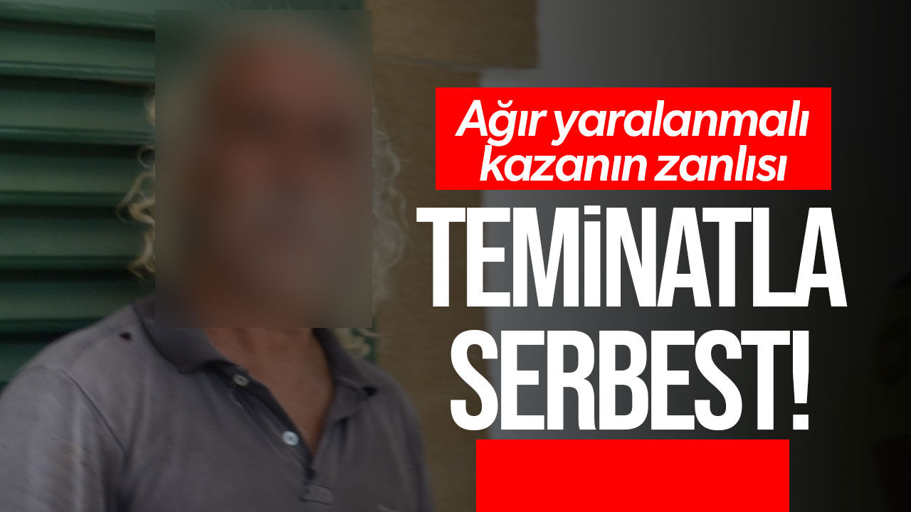 Güzelyurt-Lefkoşa yolundaki kazada sürücü teminatla serbest