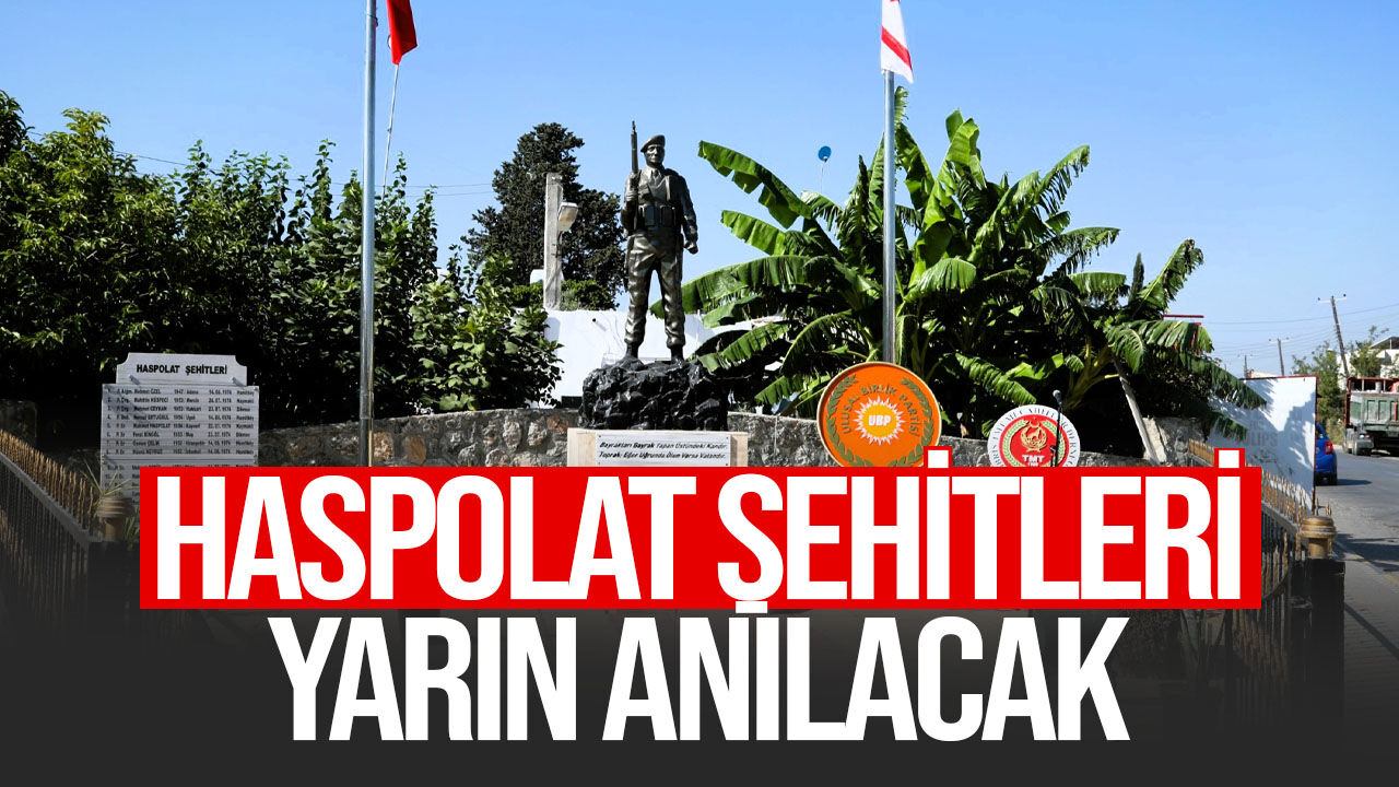 Haspolat şehitleri yarın düzenlenecek törenle anılacak