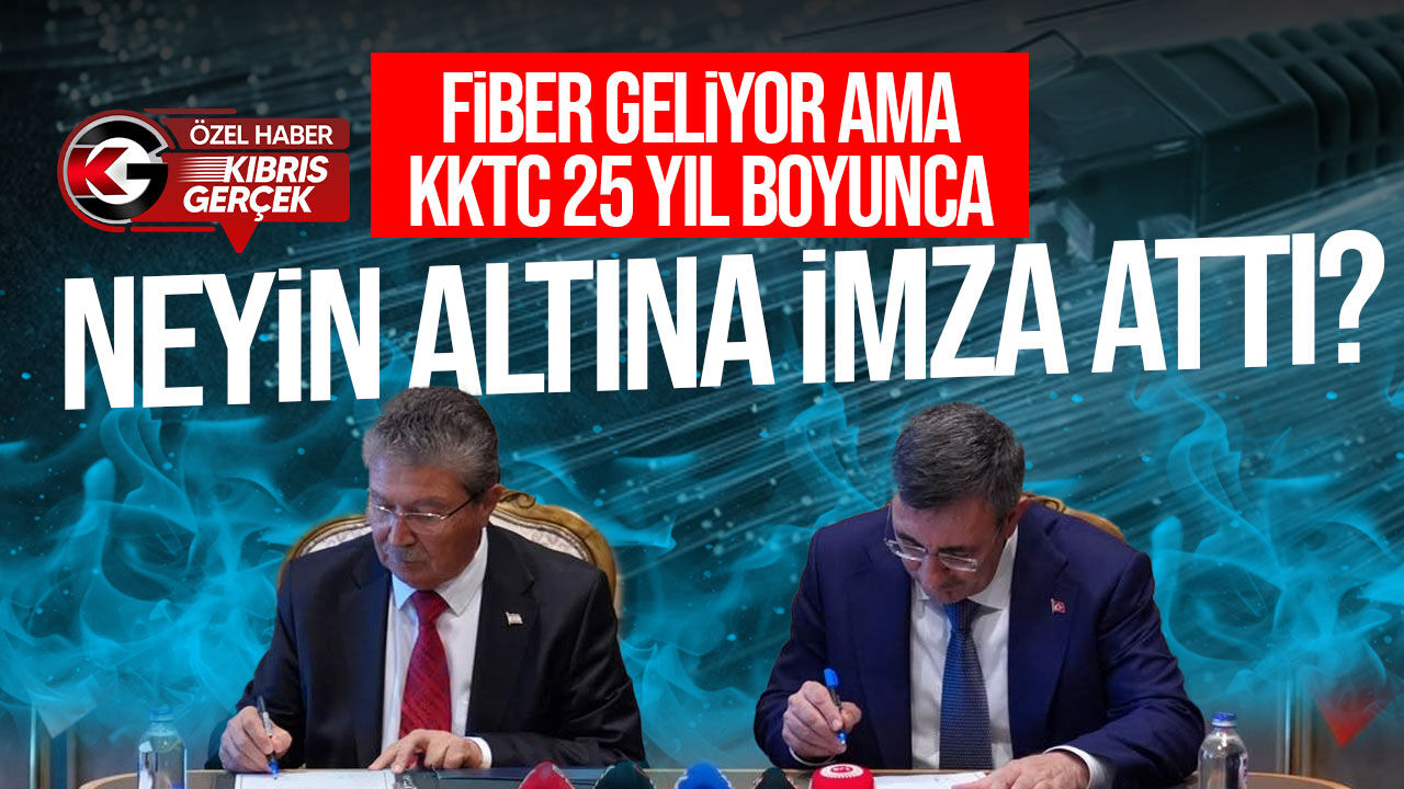 KKTC'nin 25 yıllık fiber optik modeli tartışma konusu olmaya devam ediyor!