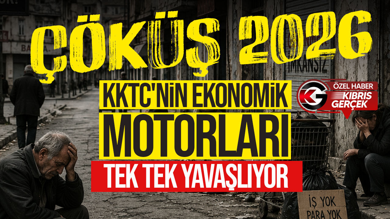 KKTC'nin ekonomik motorları tek tek yavaşlıyor