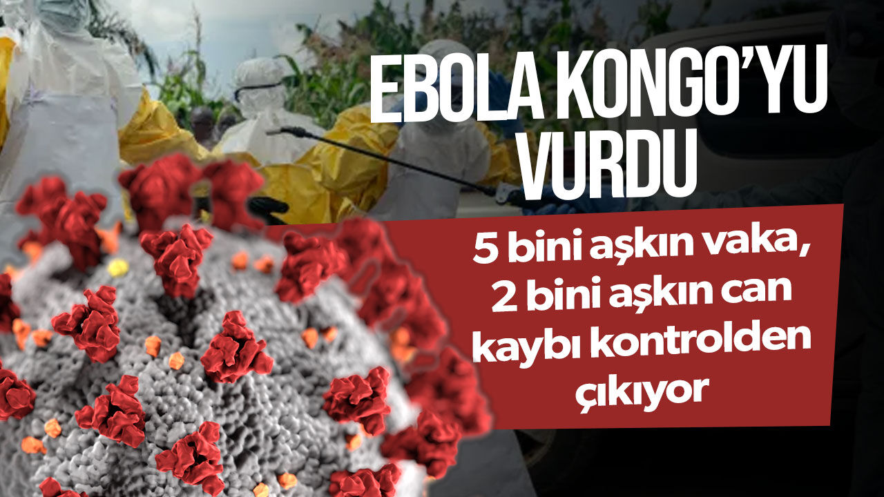 Kongo’da Ebola Salgını Büyüyor: Vaka Sayısı 5 Bini Aştı