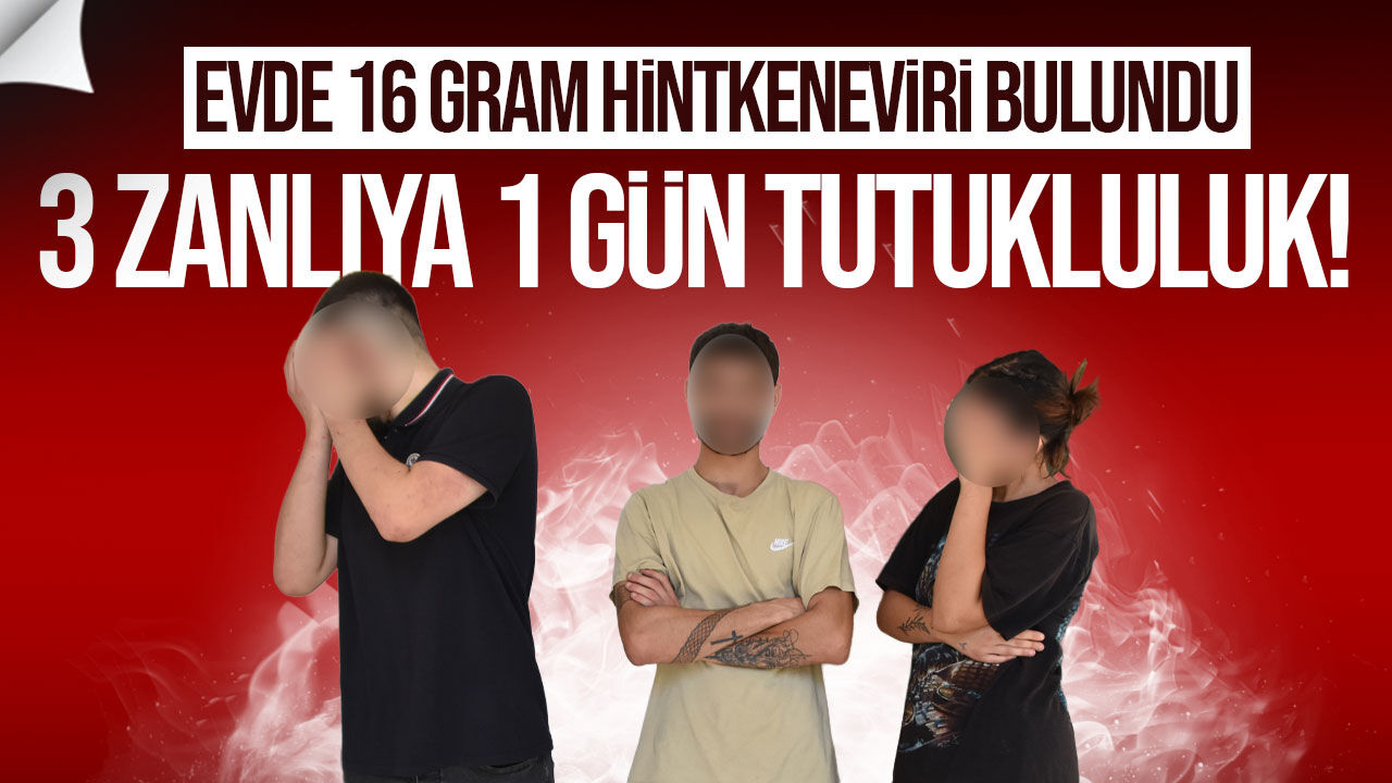 Lefkoşa’da 16 gram yasaklı madde ile yakalanan 3 zanlıya 1 gün tutukluluk
