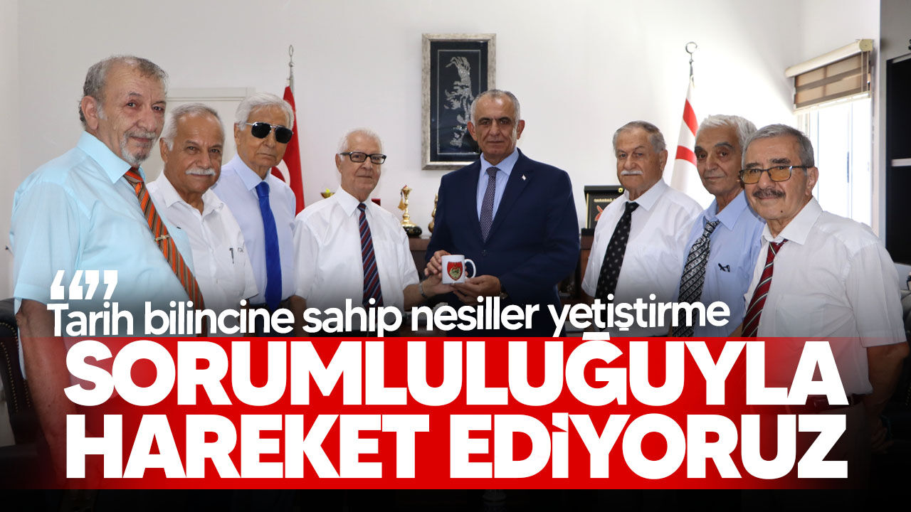 Nazım Çavuşoğlu: "Geçmişini bilen nesiller yetiştirmenin sorumluluğuyla hareket ediyoruz"