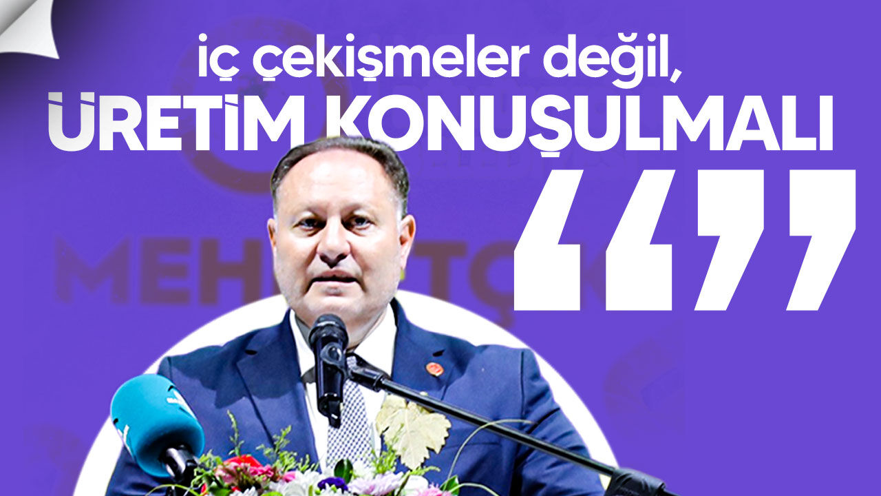 Öztürkler: "Üreten toplumlar her zaman kazanır"