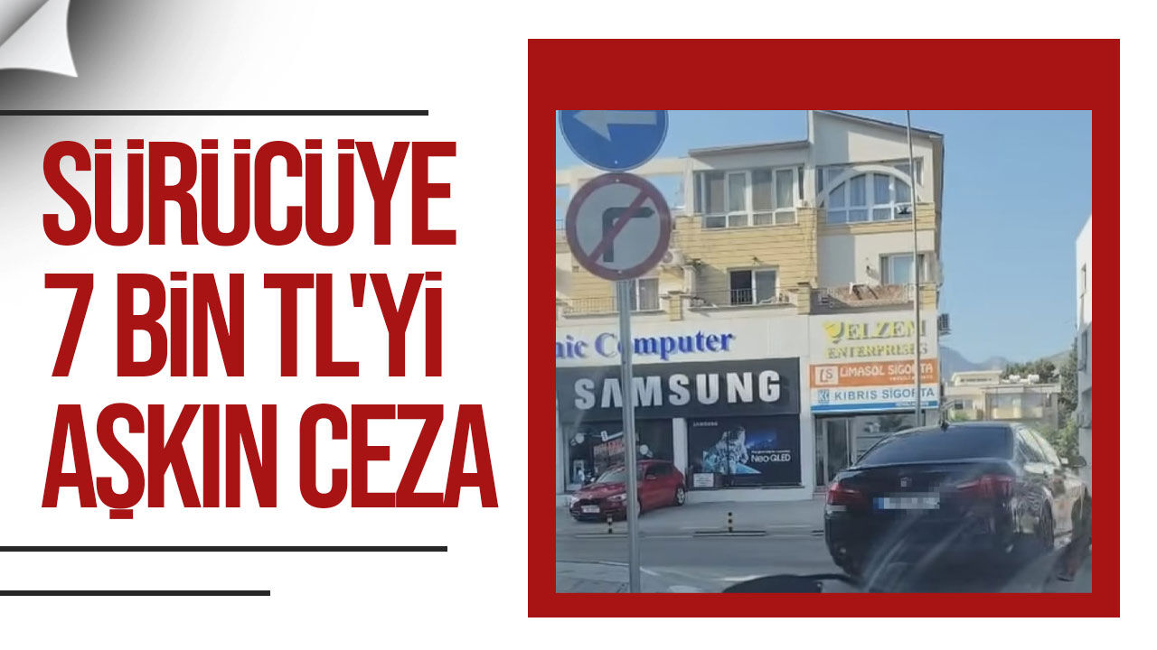 Sosyal medyadaki görüntü ihbar sayıldı: Kural ihlali yapan sürücüye ceza