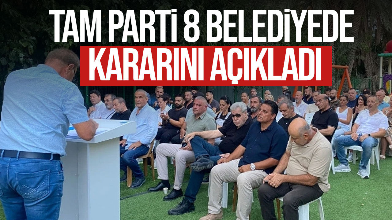 TAM Parti yerel seçim kararını açıkladı: İşte destekleyeceği 7 belediye başkan adayı