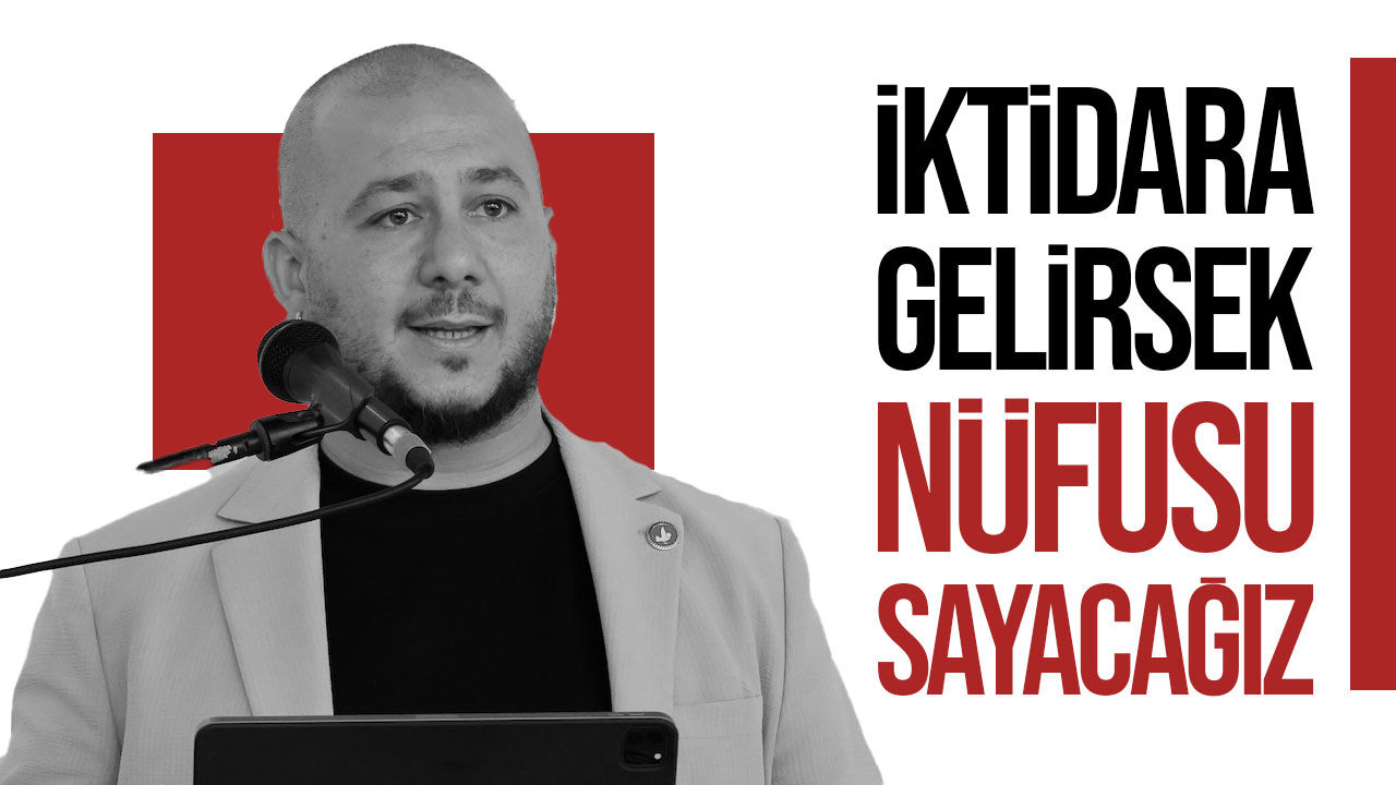 TDP’den nüfus sayımı sözü: Ekinci iktidara gelmeleri halinde ilk adımları açıkladı