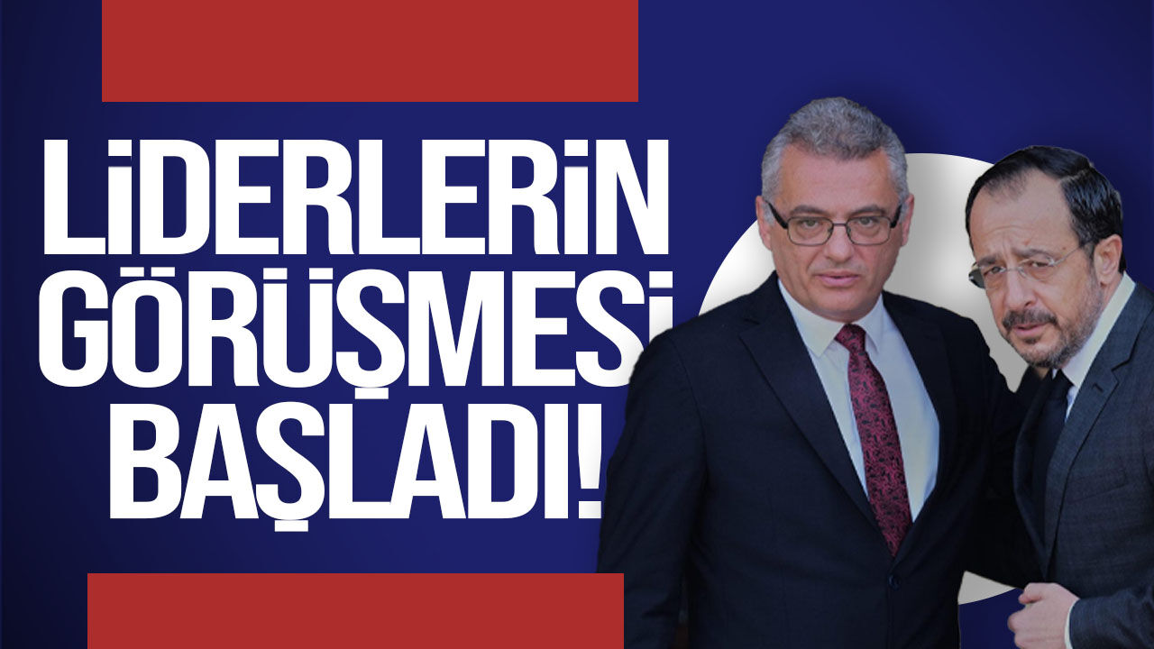 Tufan Erhürman ile Nikos Hristodulidis ara bölgede bir araya geldi