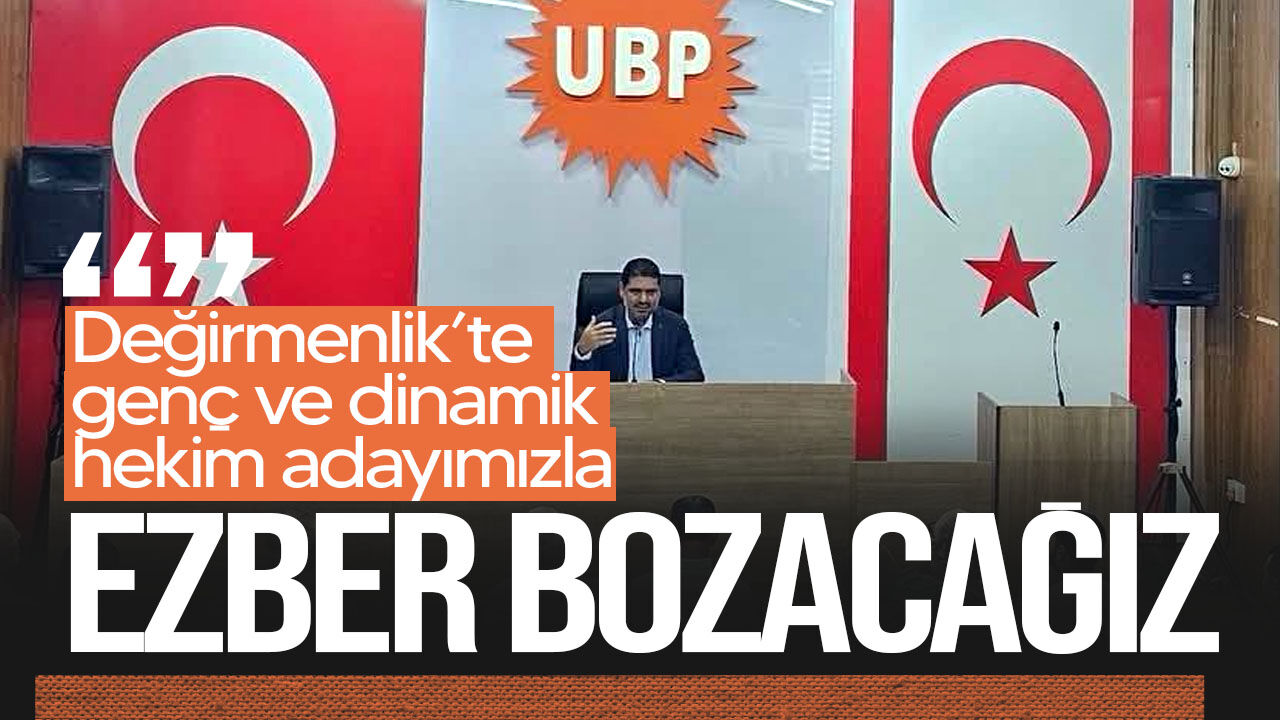 UBP, Değirmenlik belediye başkan adayını belirledi