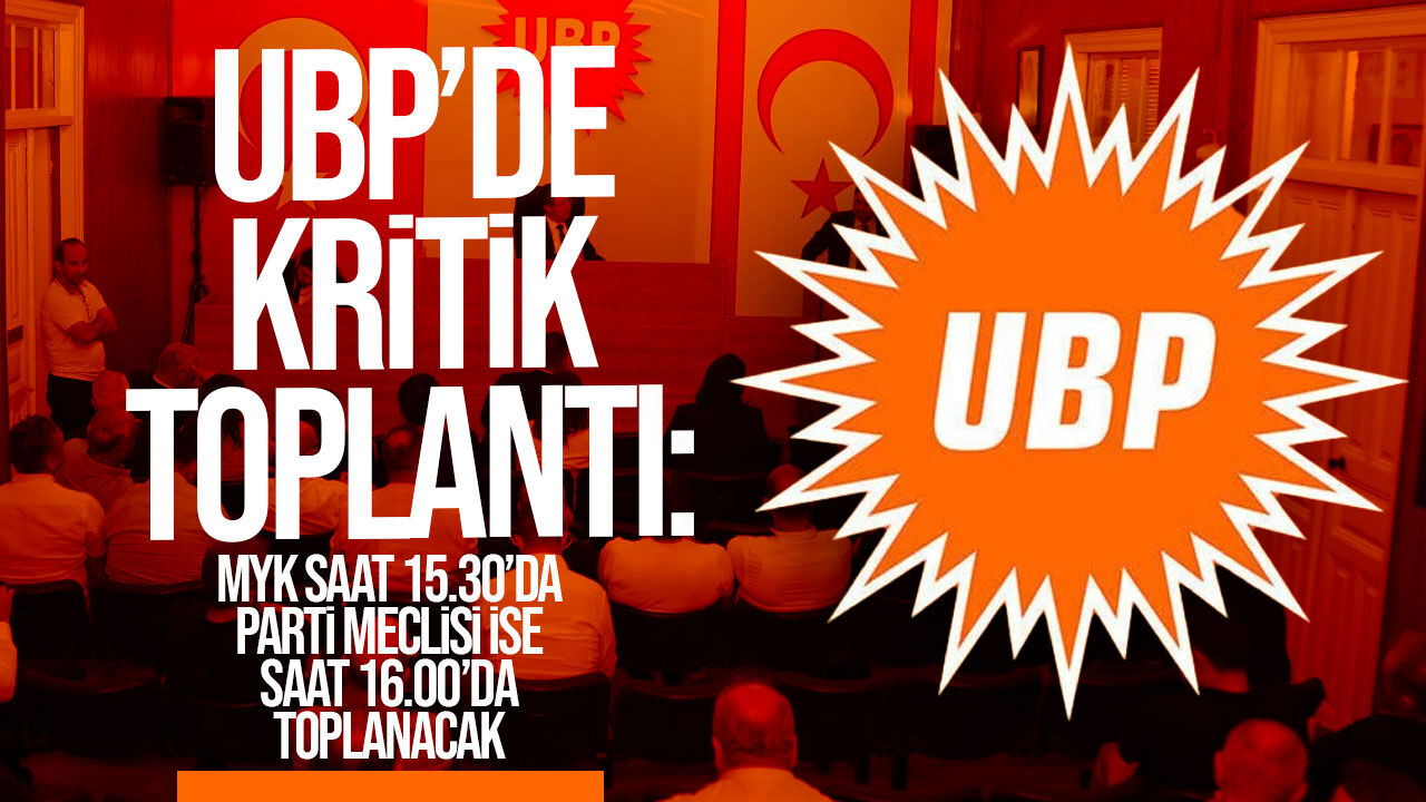 UBP Parti Meclisi toplanıyor: Belediye başkan adayları onaya sunulacak