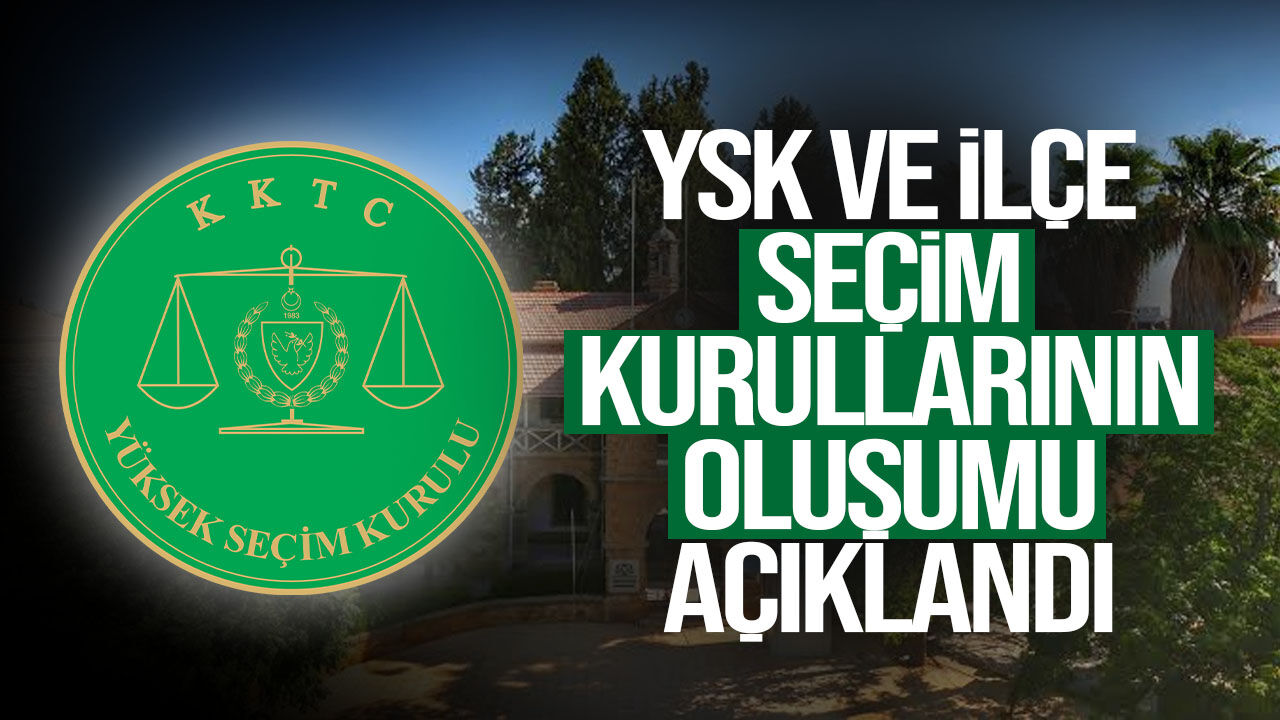YSK ve ilçe seçim kurullarının yeni oluşumu açıklandı