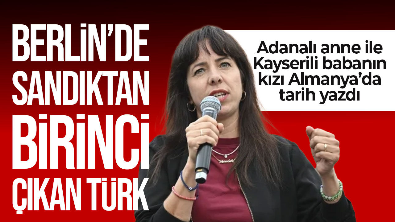 Almanya'da Türk Kızı Eralp’ın başbakan adayı olduğu Sol Parti sandıktan birinci çıktı