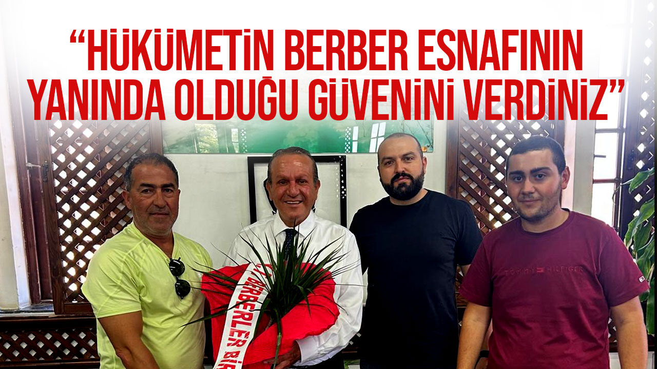 Berberler Birliği’nden Fikri Ataoğlu’na teşekkür ziyareti