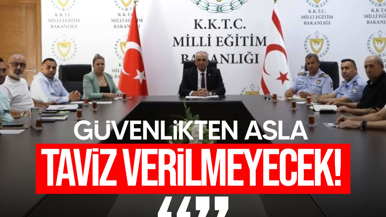 Çavuşoğlu: Öğrenci taşımacılığında güvenlikten taviz verilmeyecek