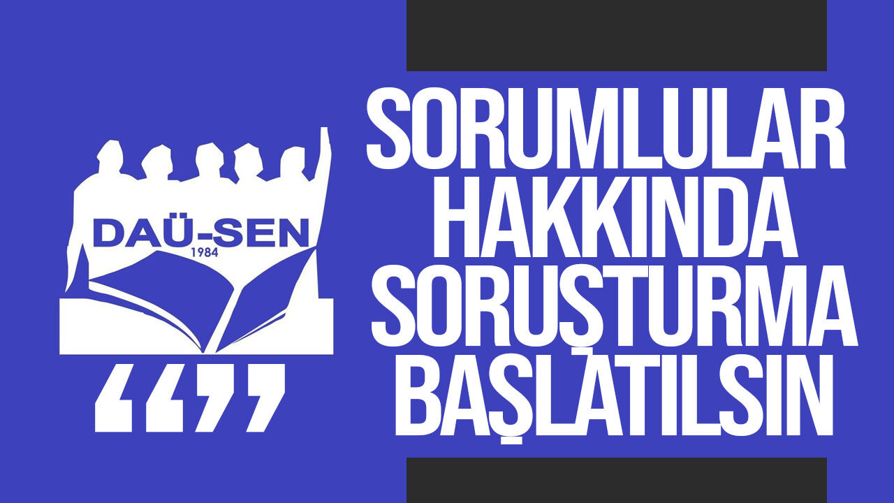 DAÜ-SEN’den e-posta engeli iddiası: Soruşturma talep etti