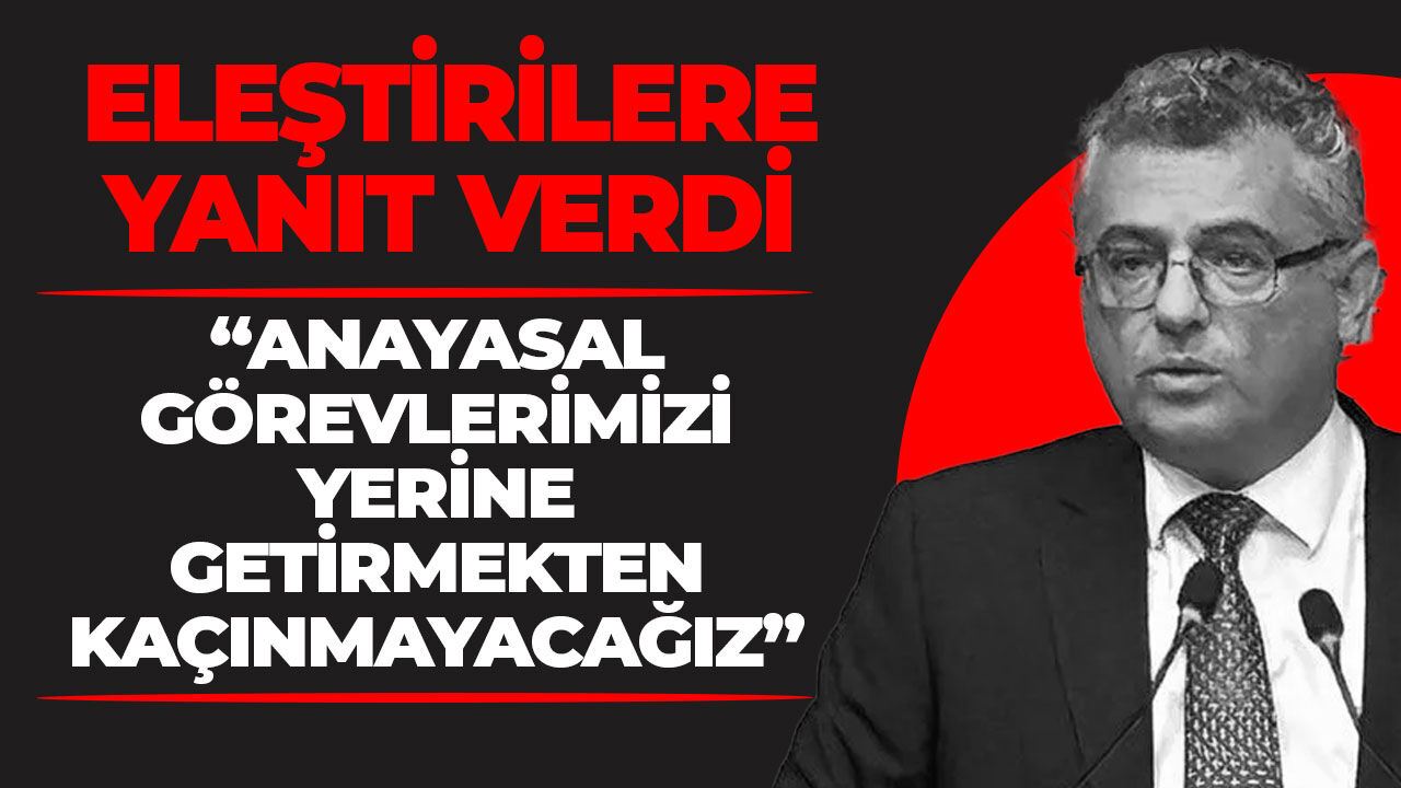 Erhürman’dan seçim yasası açıklaması: “Anayasal görevlerimizden kaçınmayacağız”