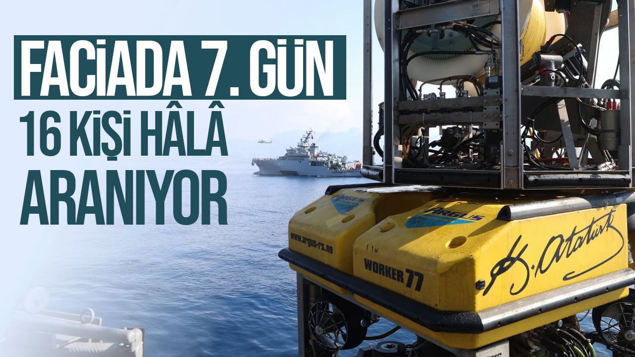 Filo Jet faciasında 7’nci gün: 16 kayıp için 554 metrede arama sürüyor