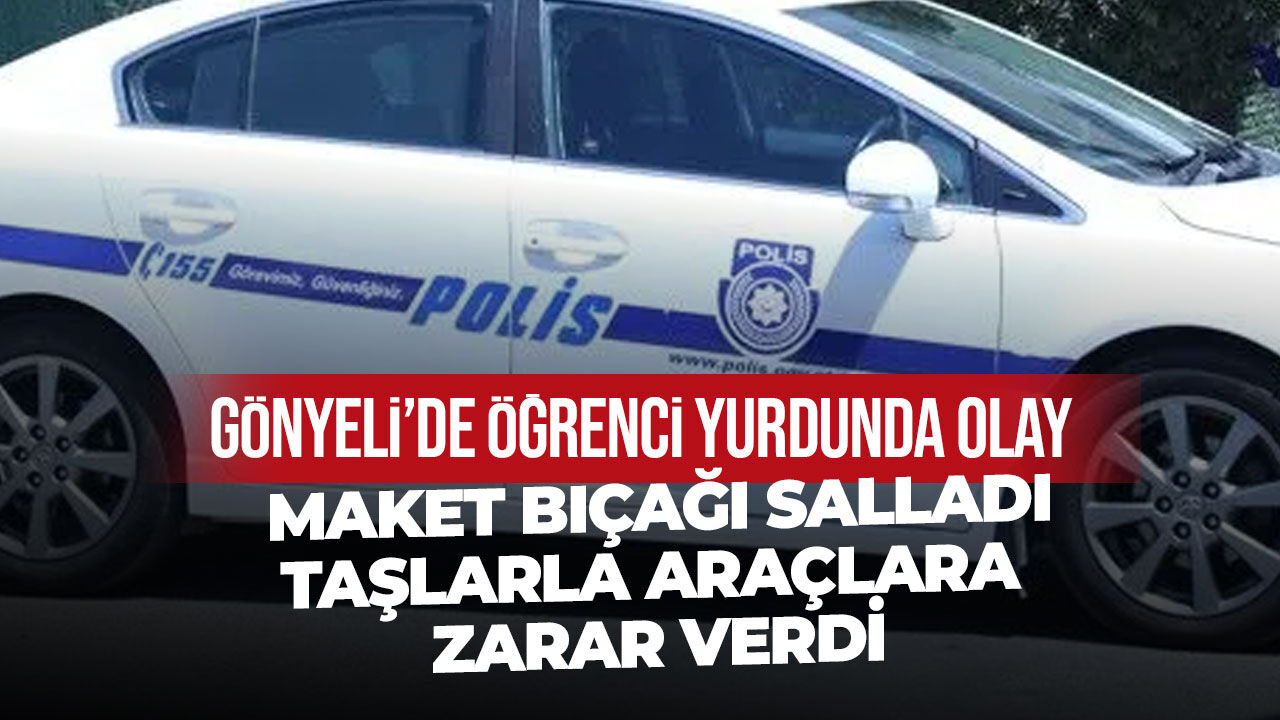 Gönyeli’de öğrenci yurdunda maket bıçaklı olay: 25 yaşındaki şahıs tutuklandı
